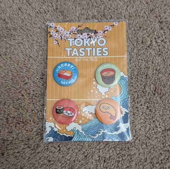 Japan Button Set - Picture 1 of 3